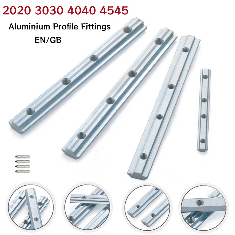 Aluminum T-Slot Profile - V-Slot T-Slot Verbindingsstuk 2020 3030 4040