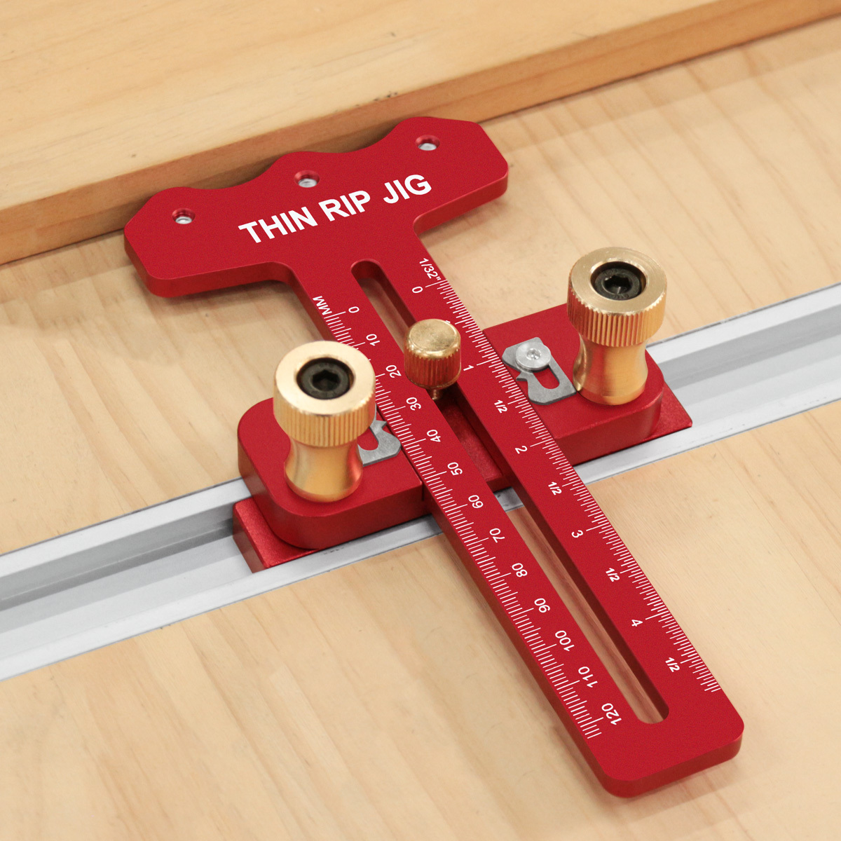 Aluminum T-Slot Profile - Dunne scheurtafelzaagmal, 3 katrollen Dunne scheurmal