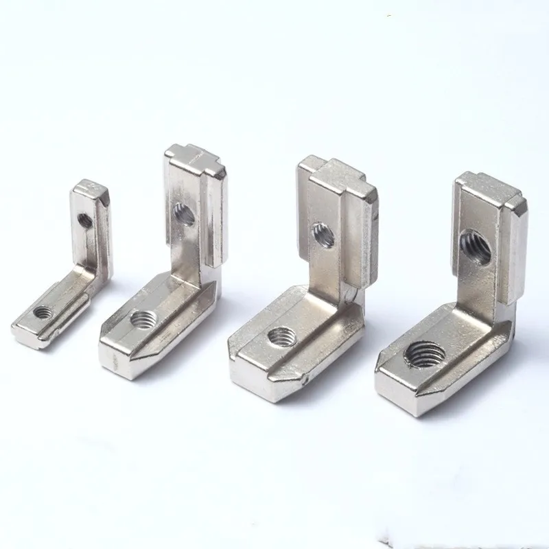 Aluminum T-Slot Profile - 10PCS T Slot L-Vorm Aluminium Profiel
