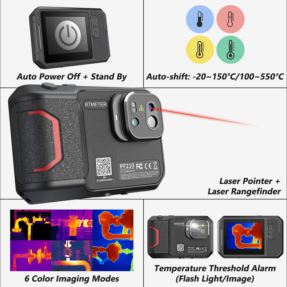 Industrial Laser Tool - 256x192 Thermische Camera Handleiding Handheld Infraroodbeeldvormer
