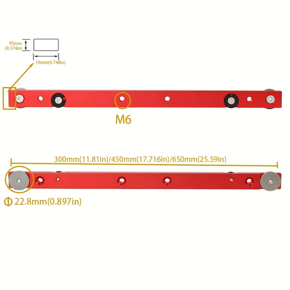 1Pc T-tracks Slot Verstek Bar  - Aluminum T-Slot Profile recensie en prijs