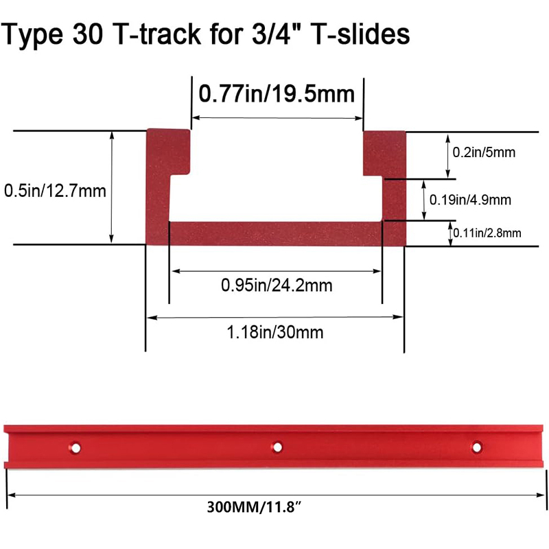 2 Stuks Type 30 Houtbewerking  - Aluminum T-Slot Profile recensie en prijs