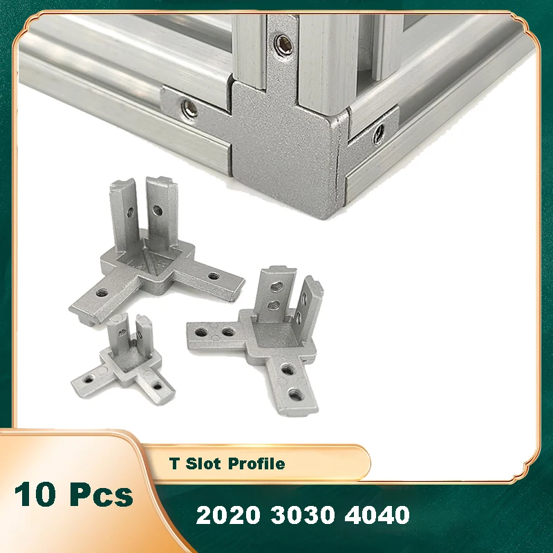 10 stuks 3-weg hoekverbinding  - Aluminum T-Slot Profile recensie en prijs