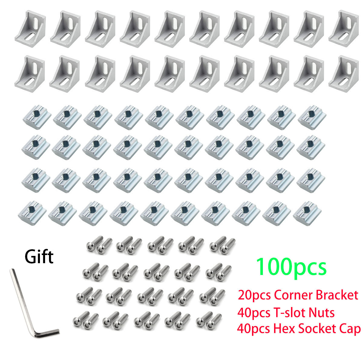 100 stuks 2020 aluminium profi - Aluminum T-Slot Profile recensie en prijs