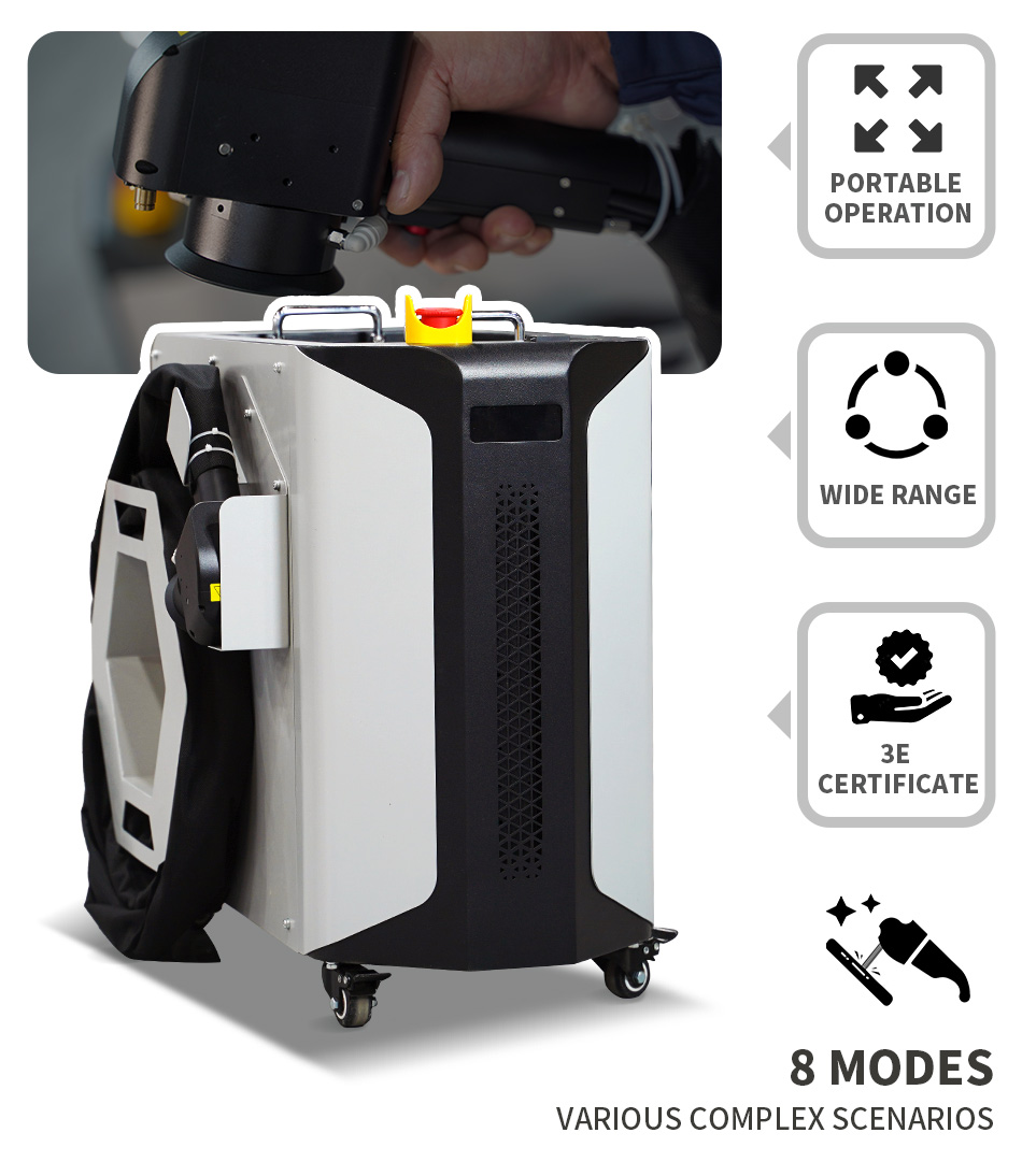 Laserreinigingsmachine voor he - Industrial Laser Cleaning Equipment recensie en prijs