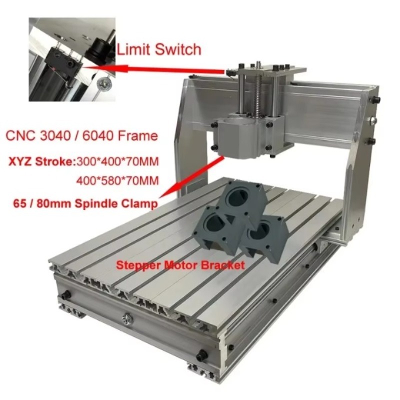 Aluminium CNC 3040 6040 Frame  - Cnc Router Machine recensie en prijs
