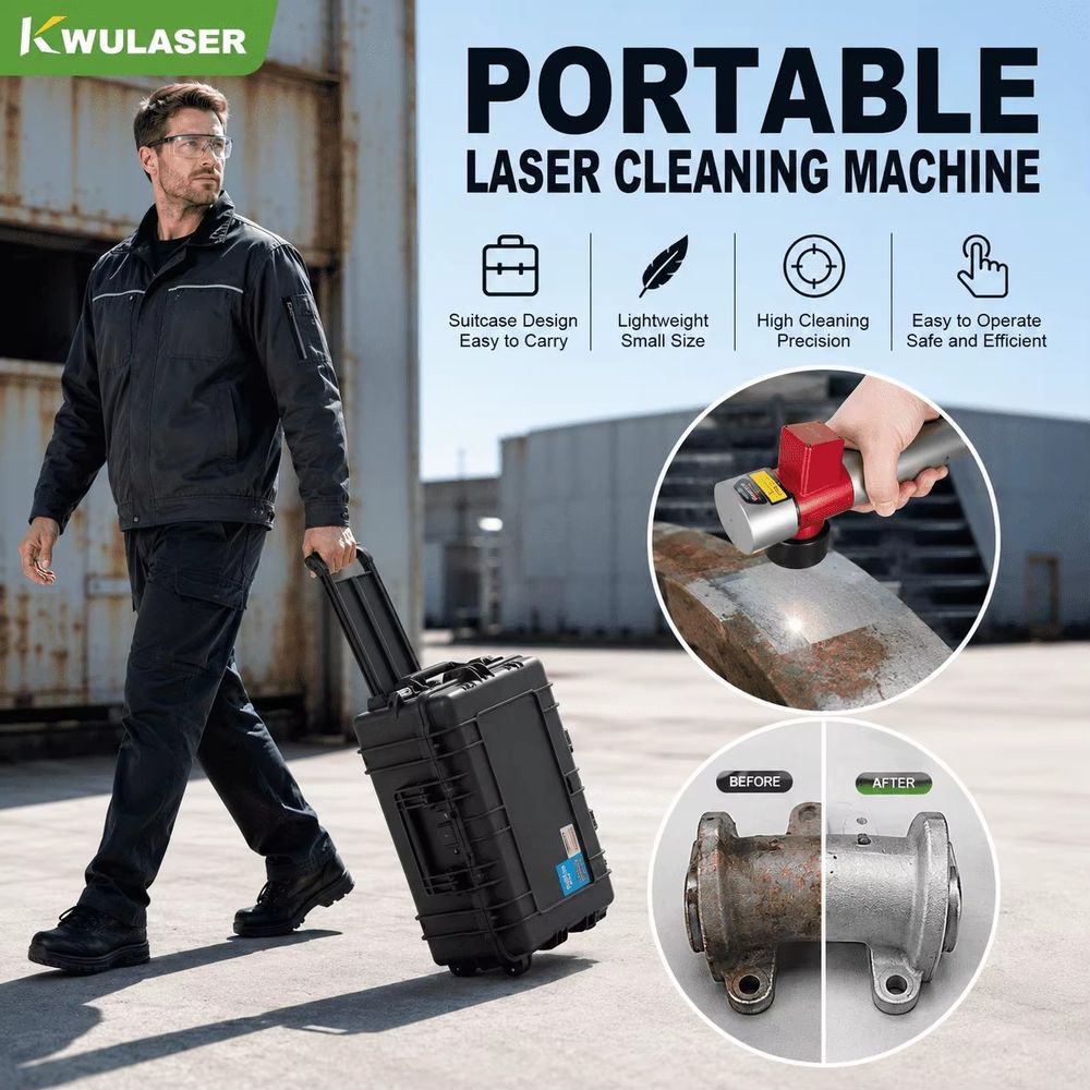 Pulsed Laser Oppervlaktebehand - Industrial Laser Cleaning Equipment recensie en prijs