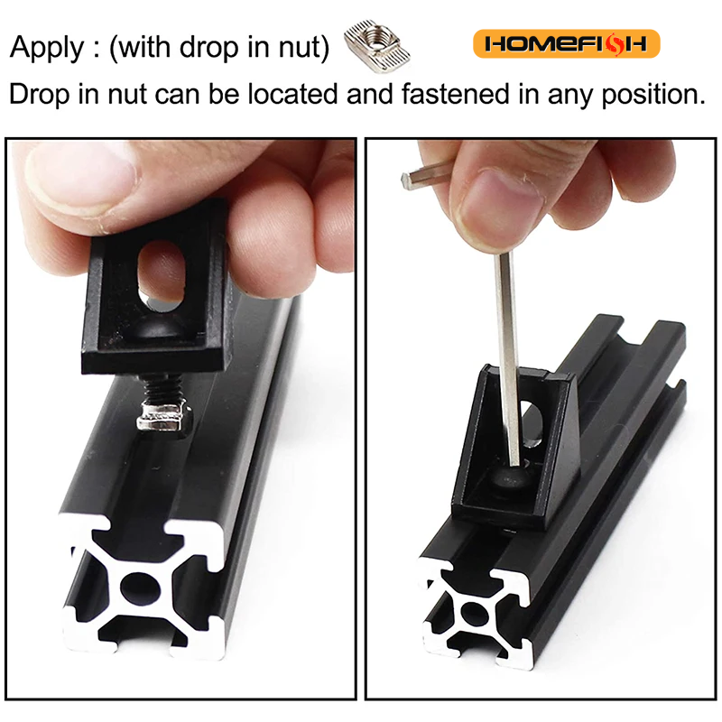 20 Sets Hoekbeugels met 40 Stu - Aluminum T-Slot Profile recensie en prijs