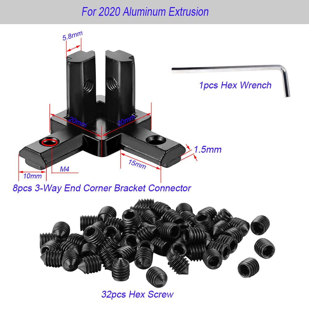 8 Stuks Aluminium Profiel 90 G - Aluminum T-Slot Profile recensie en prijs
