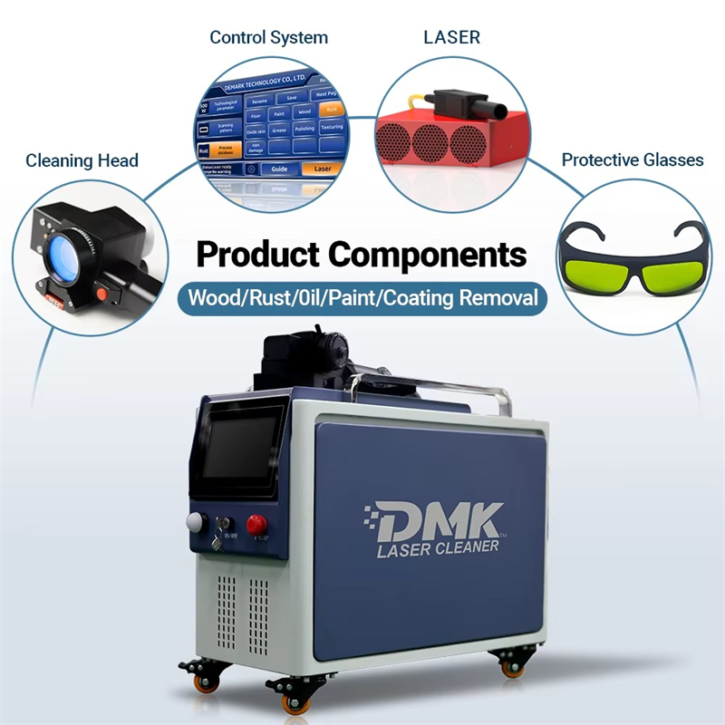 Industriële 300W pulslaser rei - Industrial Laser Cleaning Equipment recensie en prijs